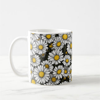 Gänseblümchen – Fröhliches Blumen Design Koffiemok