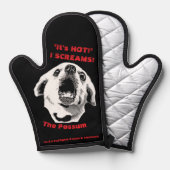 Gant de four avec The Possum (Recto/Verso)
