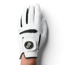 Gant de golf avec marqueur de balle Iris à boucle