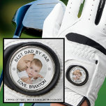 Gant De Golf BEST DAD BY PAR PAR Photo personnalisée<br><div class="desc">Créez un gant de golf personnalisé pour le père passionné de golf (ou n'importe qui) avec un titre modifiable BEST DAD BY PAR et votre texte personnalisé dans votre choix de couleurs. Fait une grande Fête des pères, papa anniversaire ou cadeau de vacances. ASSISTANCE : Pour obtenir de l'aide sur...</div>