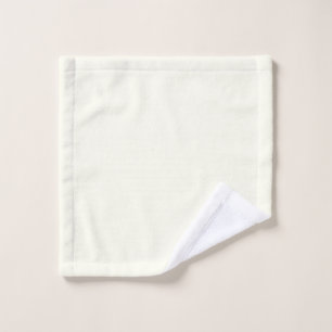 Gant de lavage blanc laiteux pour le soin de la pe