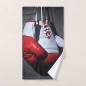 gants de boxe  (Serviette à main)