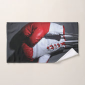 gants de boxe  (Serviette à main)