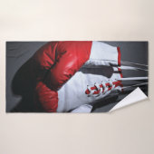 gants de boxe (Serviette de bain)