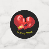 Gants de boxe Confetti table de conception (Petit recto)