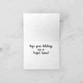 Gants de boxe Design Carte de Noël (Intérieur)