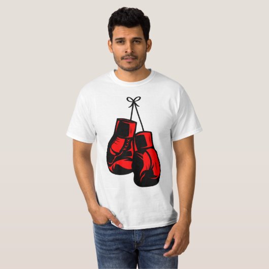 gants de boxe T-shirt (Devant entier)
