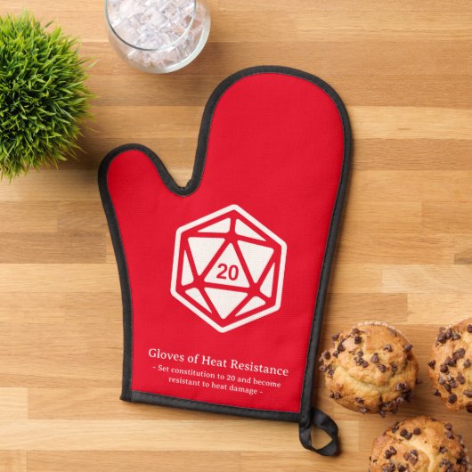 Gants de résistance à la chaleur (De haut en bas)