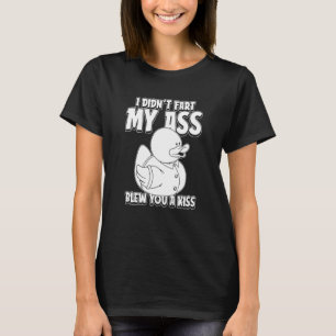 Ganzen Humor Gans Eend Ik Heb Geen Scheet Gelaten T-shirt