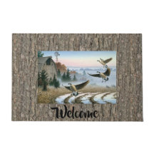 ganzen in het Boerderij