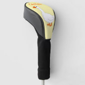Ganzenontwerp Golfheadcover (Schuin)
