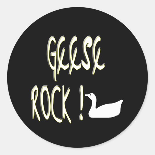 Ganzenrots! Sticker (Voorkant)