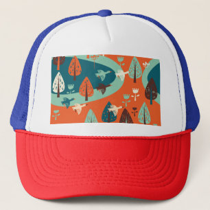 Ganzenwoud: Natuur Scène Trucker Pet
