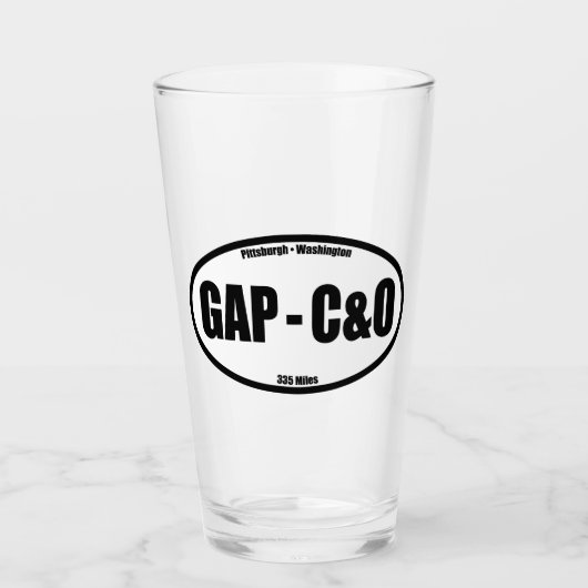 GAP - C&O Towpath Ovaal Glas (Voorkant)