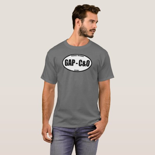 GAP - C&O Towpath Oval T-shirt (Voorkant volledig)