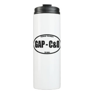 GAP - C&O Towpath Oval Thermosbeker