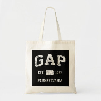 Gap Pennsylvania PA  Athletic Sports Design Tote Bag