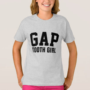 GAP TOOTH GIRL T-shirts Tee - shirt