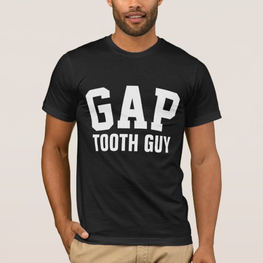 GAP TOOTH GUY T-shirts voor mannen (Voorkant)