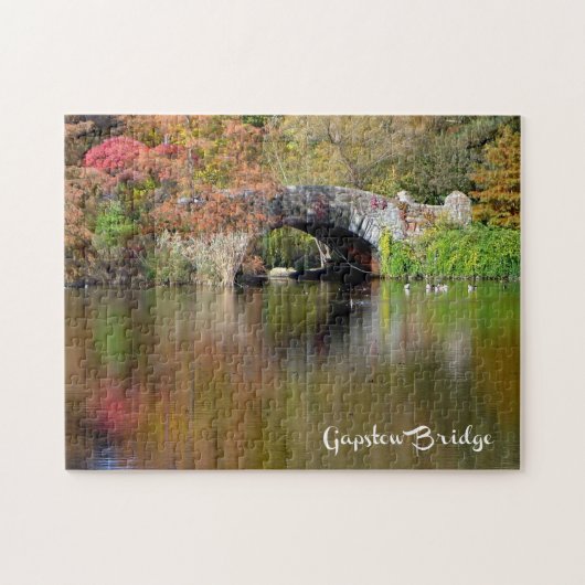Gapstow Bridge, Central Park, New York - puzzle (Horizontal)