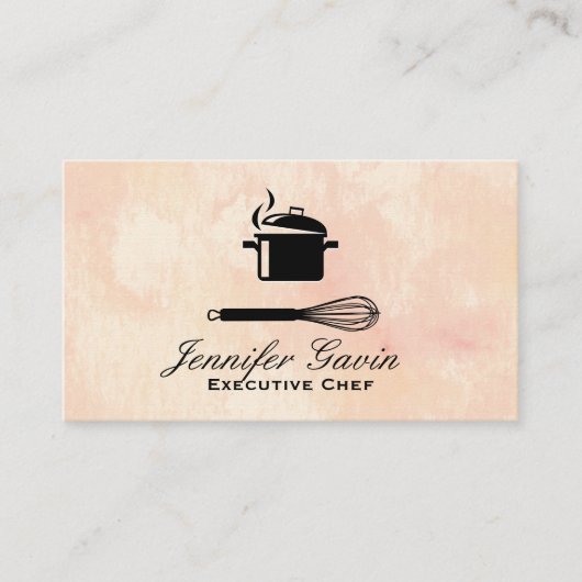 Gar whisk | Executive Chef | Kookpot Visitekaartje (Voorkant)
