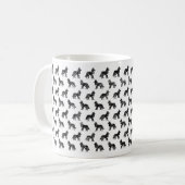Garafian Shepherd Sketch Design Mug (Devant gauche)