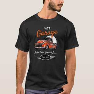 Garage Dad's Fifties Chevy Funny Slogan Oranje T-shirt