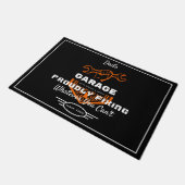 Garage Dad's of Any Name Prouly Fixing Funny Tool Deurmat (Schuin)