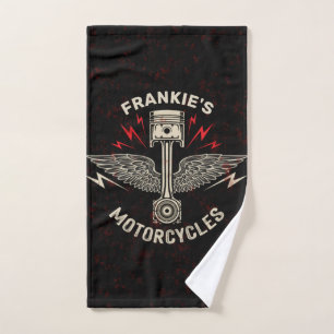 Garage de motocyclette Piston Wings