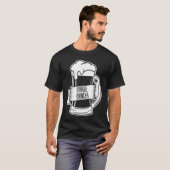 Garage Drinker Drinking T-shirt (Voorkant volledig)