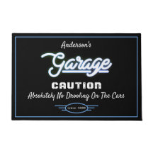 Garage Elke naam Funny Gezegde Cars Blue Black