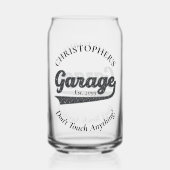 Garage ne touchez pas à quelque chose Drinkware (Verso)