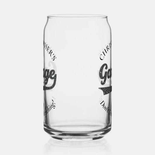 Garage ne touchez pas à quelque chose Drinkware (Droite)