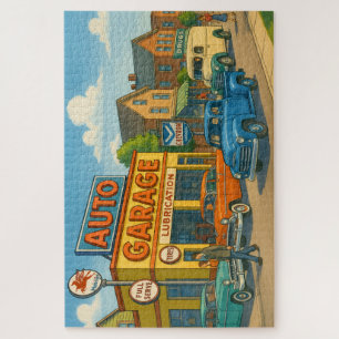 Garage op Main Street Legpuzzel