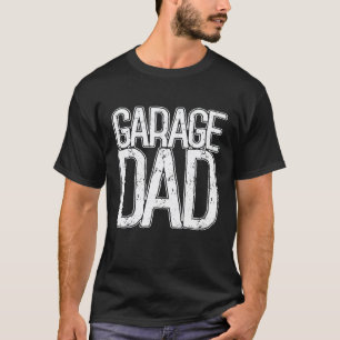 Garage Papa Retro Automechanicien Diesel Vrachtwag T-shirt