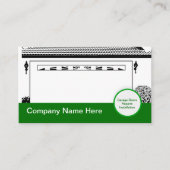 Garage Porte Carte de visite moderne (Devant)