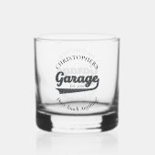 Garage Raak niets Drinkware aan Whisky Glas (Achterkant)