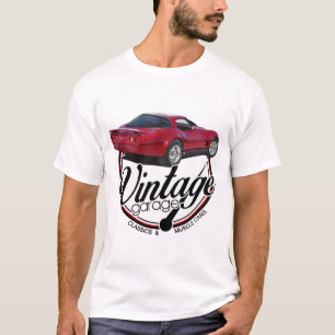 Garage Red Corvette T-shirt
