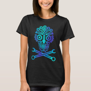 Garage Retro Grafische Auto Automechanicien Voertu T-shirt