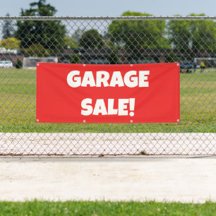 GARAGE SALE! Banner