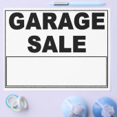Garage Sale Flyer (Enkel)