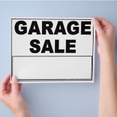 Garage Sale-folder Flyer (Hand)