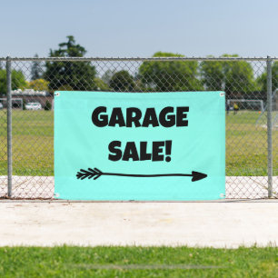 GARAGE SALE! Pijl Banner
