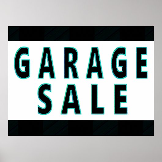 Garage Sale Poster (Voorkant)