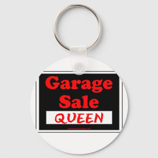 Garage Sale Queen Sleutelhanger (Voorkant)