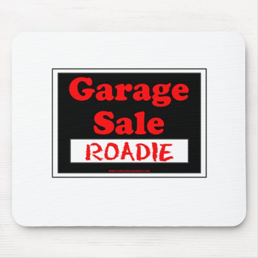 Garage Sale Roadie Muismat (Voorkant)