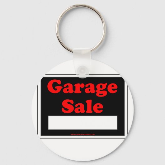 Garage Sale Sleutelhanger (Voorkant)