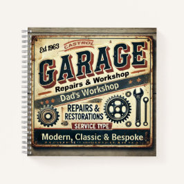   Garage Spiral Notitieboek