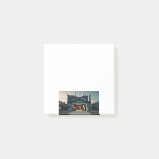 Garage Tech Upgrade white note pads (Voorkant)
