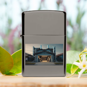 Garage Tech Upgrade zwarte ijs Zippo aansteker